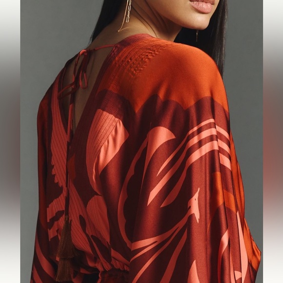 Eugenia Fernández Isola V-neck Maxi Dress - Picture 3 of 4